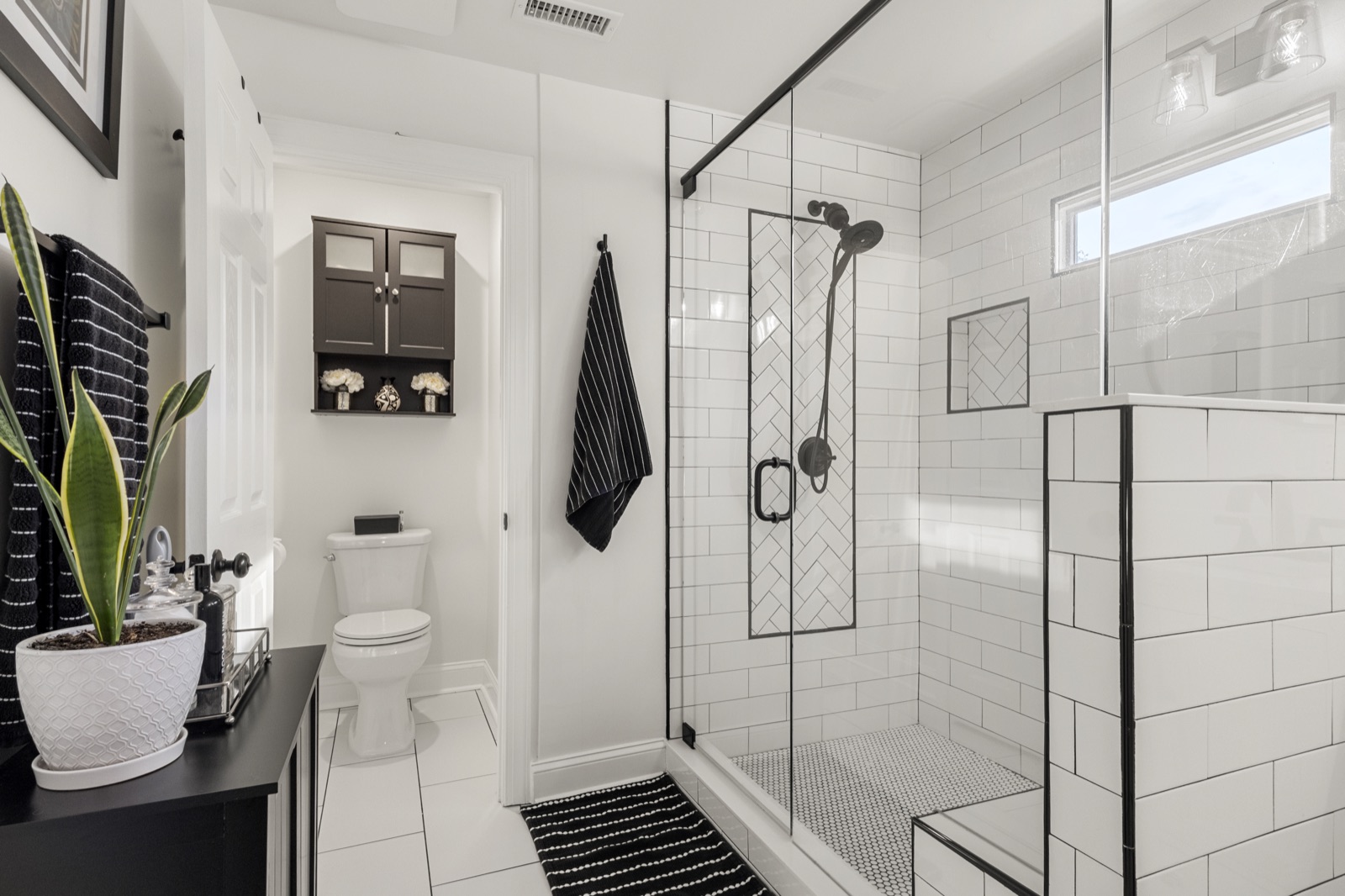 Bathroom after