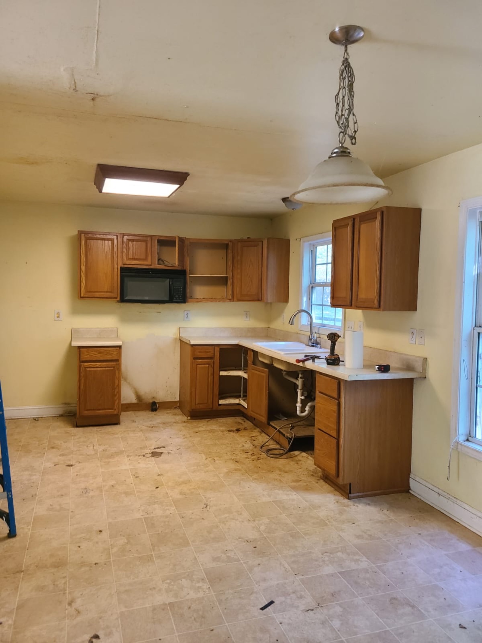 Kitchen before