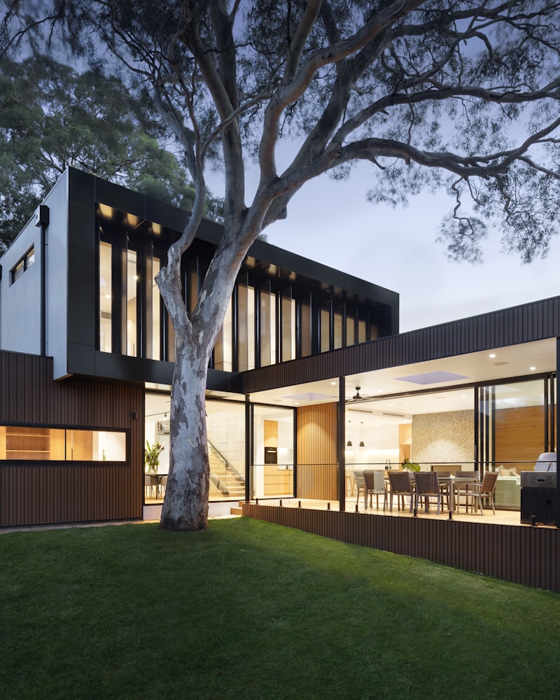 Modern luxury farmhouse — signature project exterior